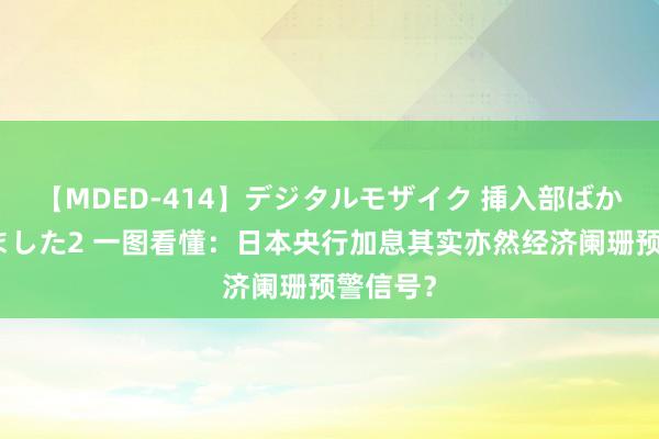 【MDED-414】デジタルモザイク 挿入部ばかり集めました2 一图看懂：日本央行加息其实亦然经济阑珊预警信号？