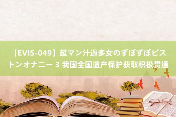 【EVIS-049】超マン汁過多女のずぼずぼピストンオナニー 3 我国全国遗产保护获取积极贯通